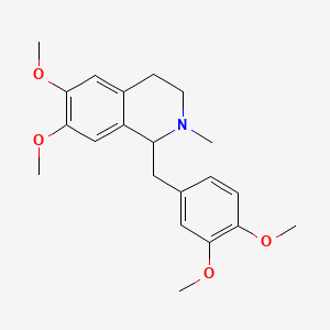 molecular formula C21H27NO4 B7765402 (+-)-Laudanosine CAS No. 20412-65-1