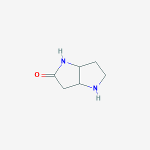 molecular formula C6H10N2O B7765503 Hexahydro-pyrrolo[3,2-b]pyrrol-2-one 