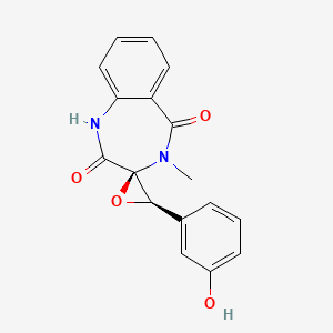 molecular formula C17H14N2O4 B7765546 (-)-Cyclopenol 