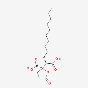 molecular formula C17H28O6 B7765549 Spiculisporic acid 