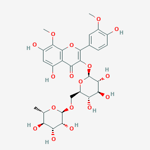 molecular formula C29H34O17 B7765641 Limocitrin-3-rutinoside CAS No. 79384-27-3