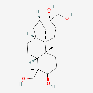 molecular formula C20H34O4 B7765660 Aphidicolin CAS No. 69926-98-3