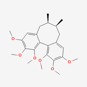 molecular formula C24H32O6 B7765685 Schisandrin A CAS No. 69176-53-0