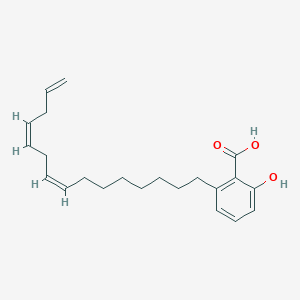 molecular formula C22H30O3 B7765700 Anacardic acid triene 