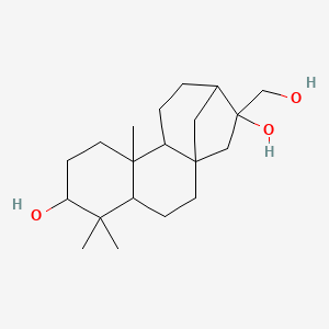 molecular formula C20H34O3 B7765749 Ent-kaurane-3,16,17-triol 