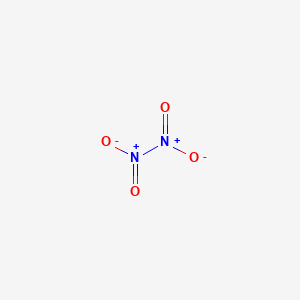 molecular formula NO2<br>N2O4 B077658 Dinitrogen tetroxide CAS No. 10544-72-6