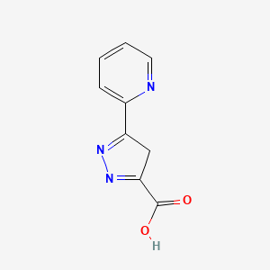 5-pyridin-2-yl-4H-pyrazole-3-carboxylic Acid