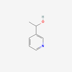 molecular formula C7H9NO B7765986 3-(1-Hydroxyethyl)pyridine CAS No. 10593-35-8