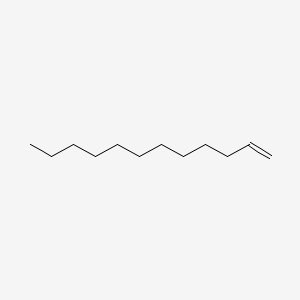 molecular formula C12H24<br>C12H24<br>CH3(CH2)9CH=CH2 B7766034 1-Dodecene CAS No. 68526-58-9
