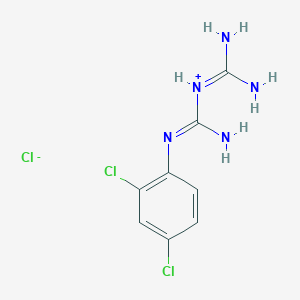 diaminomethylidene-[N'-(2,4-dichlorophenyl)carbamimidoyl]azanium;chloride