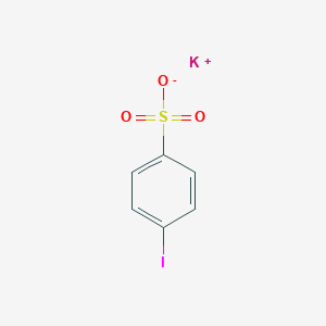 molecular formula C6H4IKO3S B7766247 potassium;4-iodobenzenesulfonate 