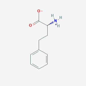 molecular formula C10H13NO2 B7766351 (2R)-2-azaniumyl-4-phenylbutanoate 