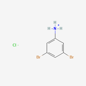 molecular formula C6H6Br2ClN B7766456 (3,5-Dibromophenyl)azanium;chloride 