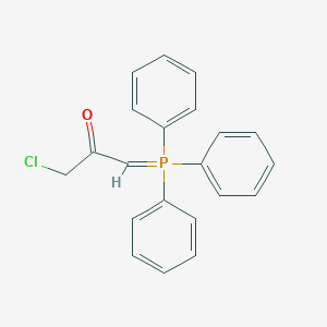 molecular formula C21H18ClOP B077665 2-Propanone, 1-chloro-3-(triphenylphosphoranylidene)- CAS No. 13605-66-8