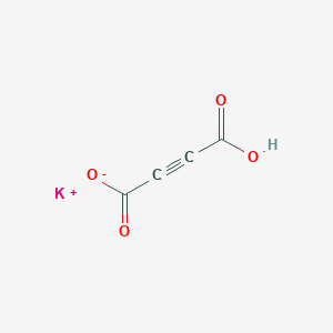 molecular formula C4HKO4 B7766566 potassium;4-hydroxy-4-oxobut-2-ynoate 