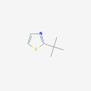 molecular formula C7H11NS B077666 2-tert-Butyl-1,3-thiazole CAS No. 13623-12-6