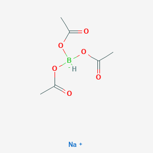 molecular formula C6H10BNaO6 B7766740 sodium;triacetyloxyboranuide 