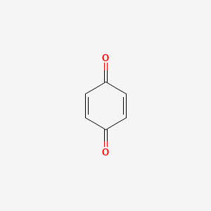 molecular formula C6H4O2 B7766969 1,4-Benzoquinone CAS No. 3225-29-4