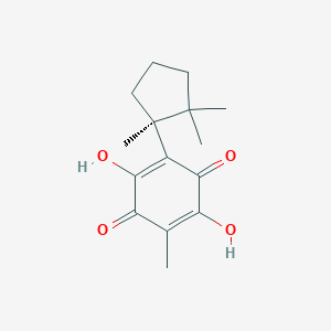 molecular formula C15H20O4 B077670 Helicobasidin CAS No. 13491-25-3