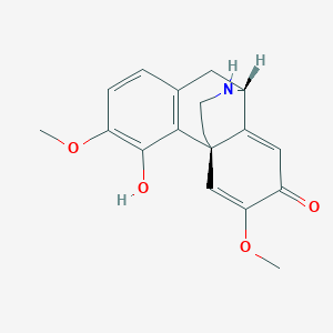 molecular formula C18H19NO4 B077671 N-Norsinoactine CAS No. 13186-21-5