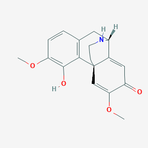 molecular formula C18H19NO4 B077671 Norsinoacutine CAS No. 13186-21-5