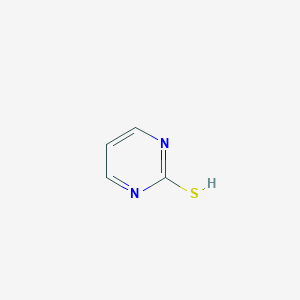 molecular formula C4H4N2S B7767146 pyrimidine-2-thiol 
