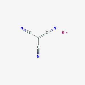 molecular formula C4KN3 B7767261 potassium;2,2-dicyanoethenylideneazanide 