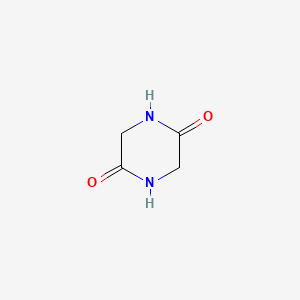 molecular formula C4H6N2O2 B7767372 2,5-Piperazinedione CAS No. 29990-68-9