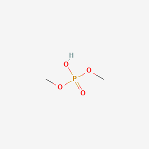 molecular formula C2H7O4P B7767392 Dimethyl hydrogen phosphate CAS No. 53396-59-1
