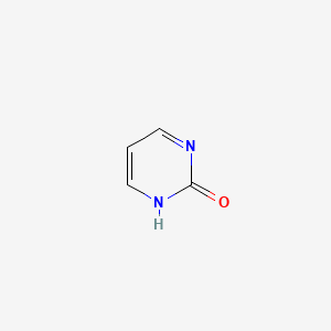 molecular formula C4H4N2O B7767681 2-Hydroxypyrimidine CAS No. 55949-38-7