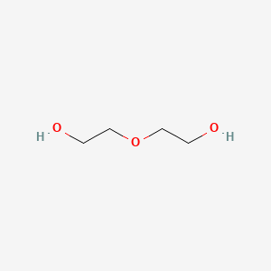 molecular formula C4H10O3<br>C4H10O3<br>(CH2CH2OH)2O B7767727 Diethylene glycol CAS No. 9002-90-8