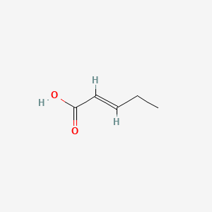 molecular formula C5H8O2 B7767772 trans-2-Pentenoic acid CAS No. 27516-53-6