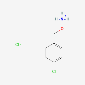 molecular formula C7H9Cl2NO B7767871 O-(4-Chlorobenzyl)hydroxylaminehydrochloride 