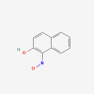 molecular formula C10H7NO2 B7767874 1-Nitroso-2-naphthol CAS No. 2636-79-5