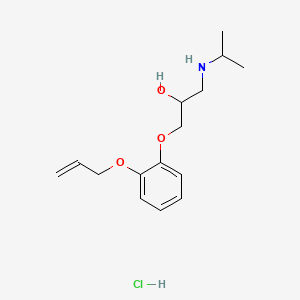 molecular formula C15H24ClNO3 B7767951 Oxprenolol Hydrochloride CAS No. 22972-97-0