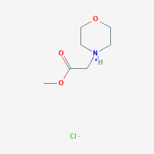 molecular formula C7H14ClNO3 B7767975 Morpholin-4-yl-acetic acid methyl esterhydrochloride 