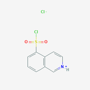 Isoquinolin-2-ium-5-sulfonyl chloride;chloride
