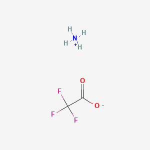 molecular formula C2H4F3NO2 B7768052 Ammonium trifluoroacetate 
