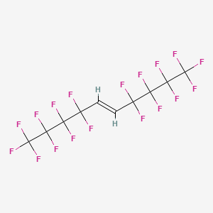 molecular formula C10H2F18 B7768053 Bis(perfluorobutyl)ethene CAS No. 97539-76-9