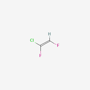 molecular formula C2HClF2 B7768271 Ethene, 1-chloro-1,2-difluoro-, (1E)- CAS No. 30860-28-7