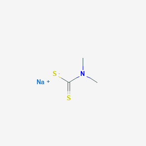 molecular formula C3H6NNaS2 B7768287 sodium;N,N-dimethylcarbamodithioate 