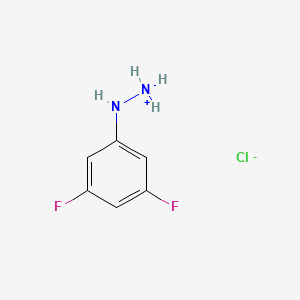 (3,5-Difluoroanilino)azanium;chloride