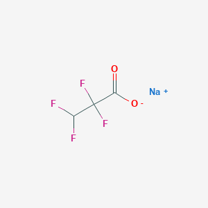 molecular formula C3HF4NaO2 B7768639 sodium;2,2,3,3-tetrafluoropropanoate 