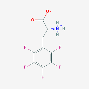 (2R)-2-azaniumyl-3-(2,3,4,5,6-pentafluorophenyl)propanoate