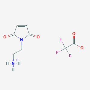 2-(2,5-Dioxopyrrol-1-yl)ethylazanium;2,2,2-trifluoroacetate