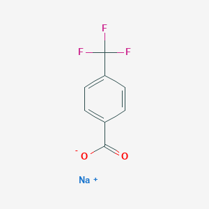 molecular formula C8H4F3NaO2 B7768787 sodium;4-(trifluoromethyl)benzoate 