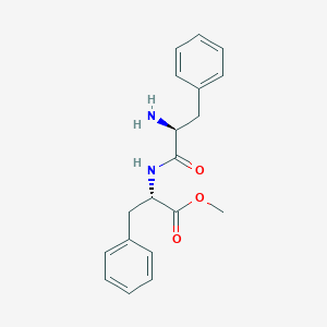 molecular formula C19H22N2O3 B077688 Phenylalanylphenylalanine methyl ester CAS No. 13082-29-6
