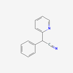 molecular formula C13H10N2 B7768851 2-Phenyl-2-(pyridin-2-yl)acetonitrile CAS No. 30901-64-5
