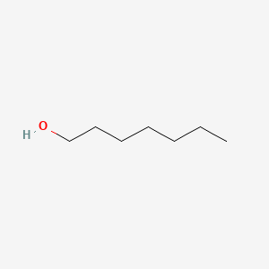 molecular formula C7H16O<br>C7H16O<br>CH3(CH2)6OH B7768884 Heptanol CAS No. 53535-33-4