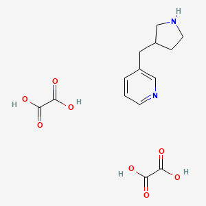3-Pyrrolidin-3-ylmethyl-pyridine dioxalate